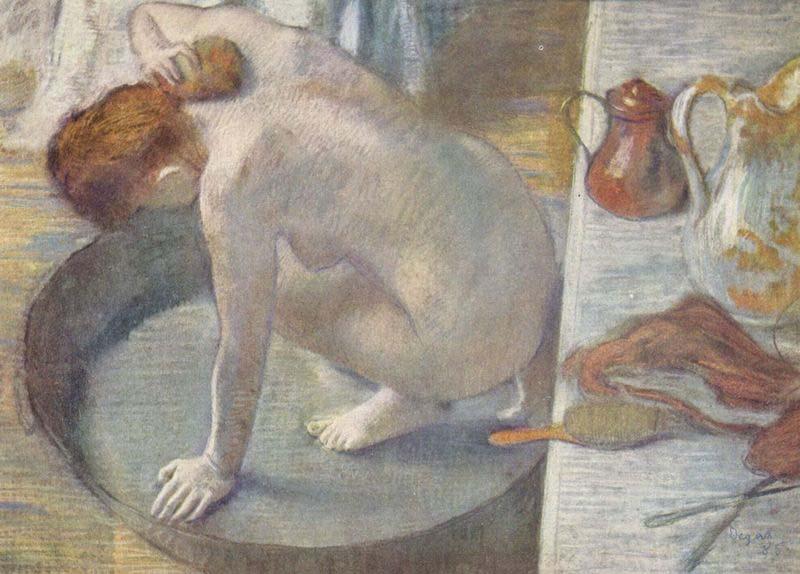 The Tub, Edgar Degas